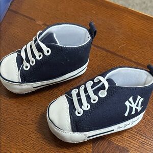 Classic Blue and White Kids Sneakers